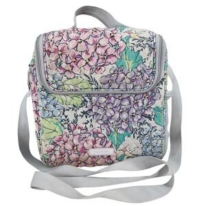 Vera Bradley Lunch Bunch Lunch Bag Floral Hydrangea Quilted Insulated